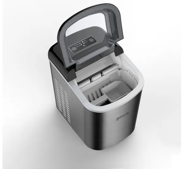 Guzzanti GZ125 - Jégkészítő 140W/230V rozsdamentes acél/fekete