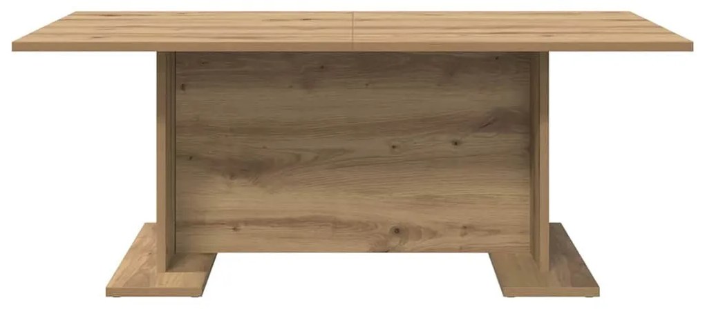 Dohányzóasztal kézműves tölgy 103.5 x 60 x 40 cm Faanyag