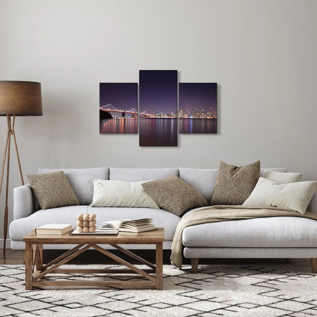 Kilátás San Francisco-ra, California (90x60 cm)