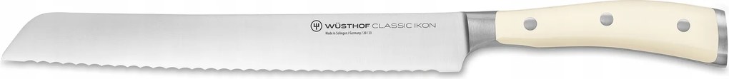 Wusthof Kenyérvágó kés 23 cm Classic Ikon Creme
