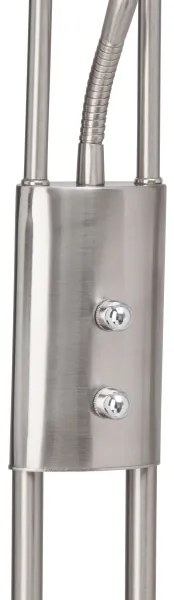 Brilliant - LED dimmelhető állólámpa FINN 2xLED/13W/230V matt króm