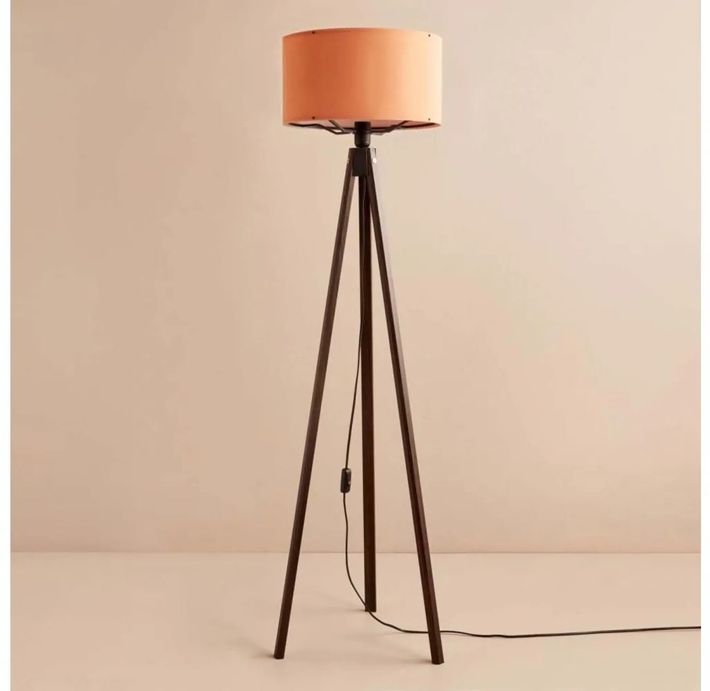 AYD állólámpa 1xE27/40W/230V barna/narancssárga