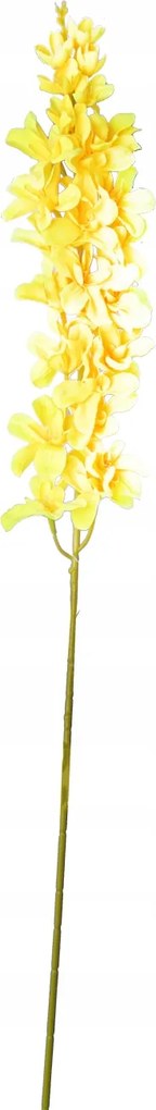 Orchidea Hosszú Ág Sárga 107cm művirág nád kompozíció