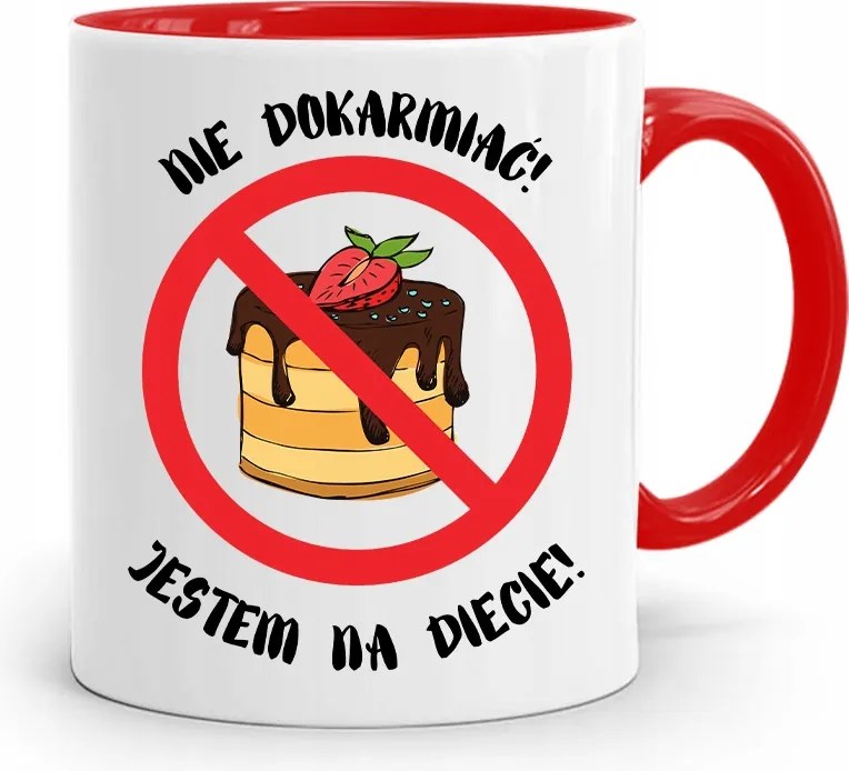 Dietetikusoknak Dietetikus Bögre Piros Ajándék fényképes nyomtatással