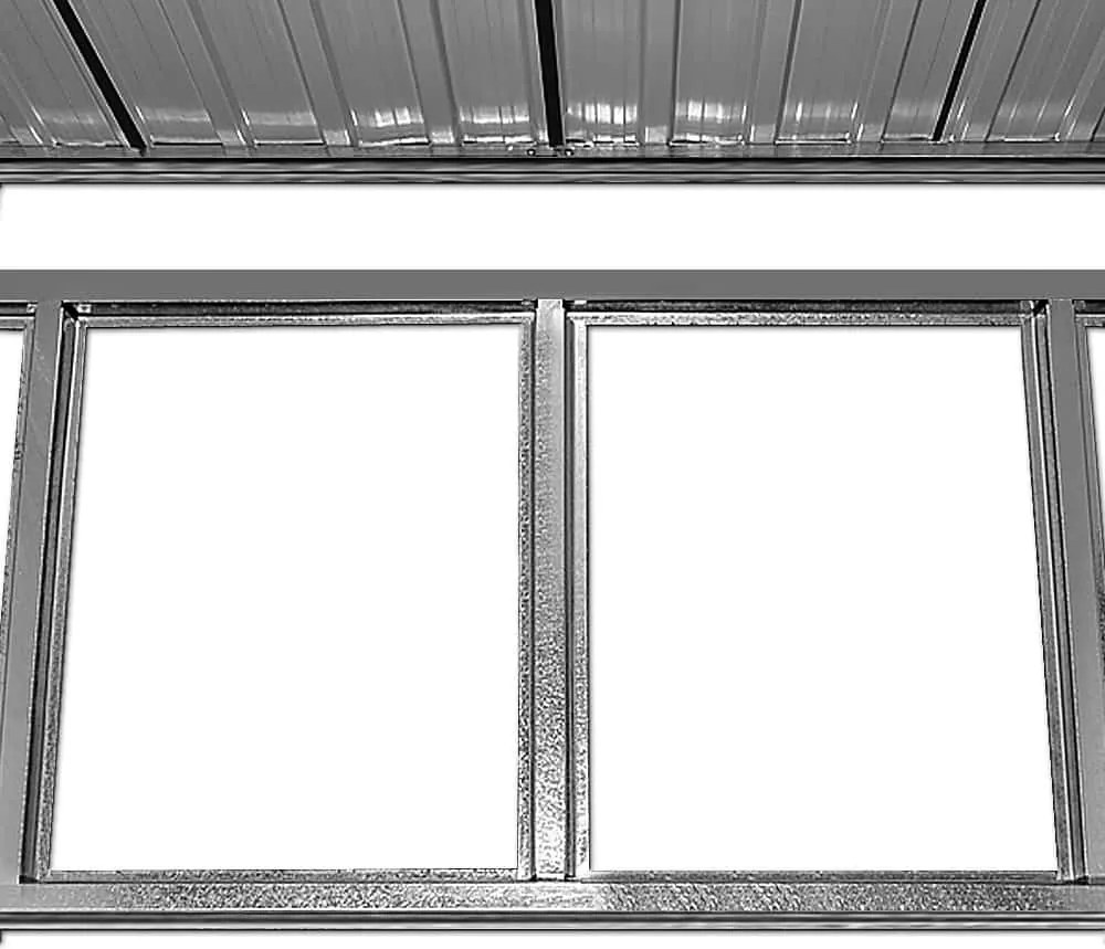 Kerti szerszámtároló ház XL, 196x132x188cm, antracit Gardebruk