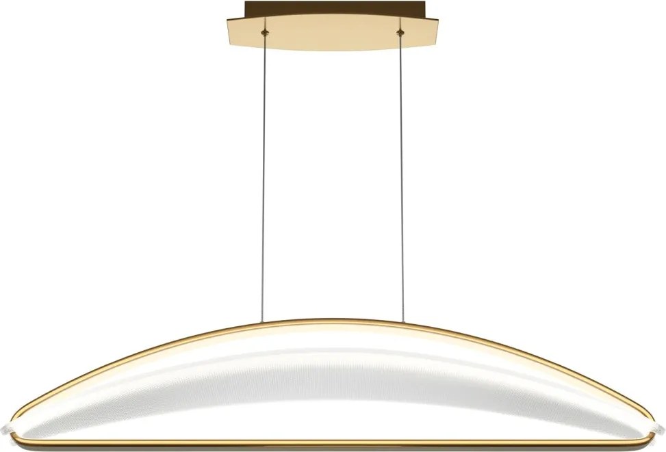 Maytoni modern függeszték breeze átlátszó matt sárgaréz mymod281pl-l34bs3k