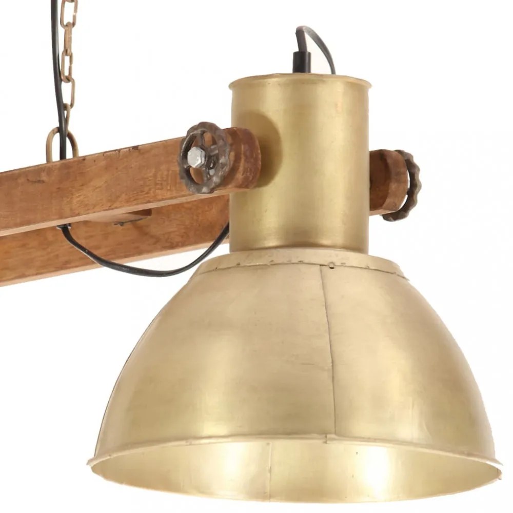 sárgaréz színű ipari függőlámpa 25 W 109 cm E27