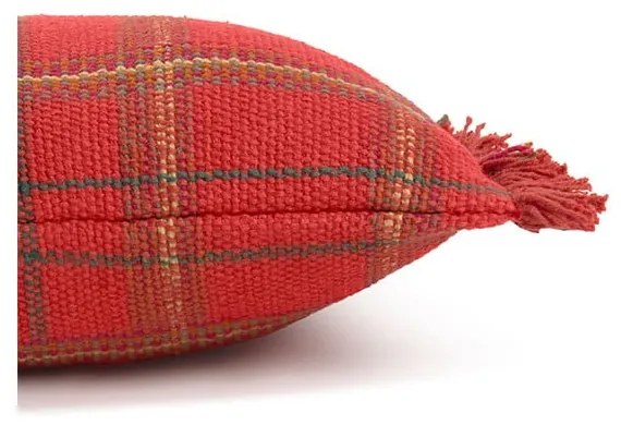 Pamut gyerek párna 40x25 cm Mapple Red – Lorena Canals