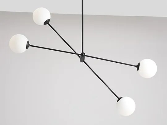 Aldex modern mennyezeti lámpa ohio fehér fekete ald1081pl_l1