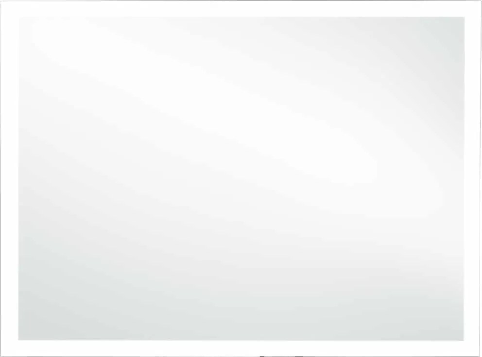 vidaXL LED-es fürdőszobai falitükör 100 x 60 cm