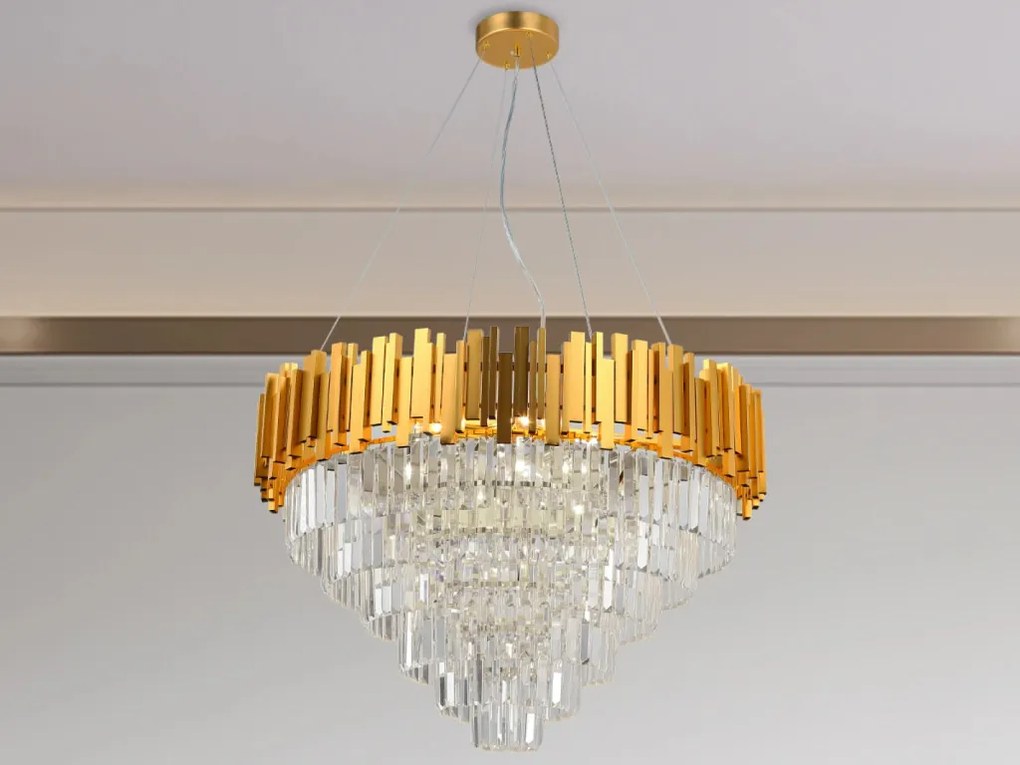 NEDES N2203 PLAZA Kristály Függesztett Lámpa IP20