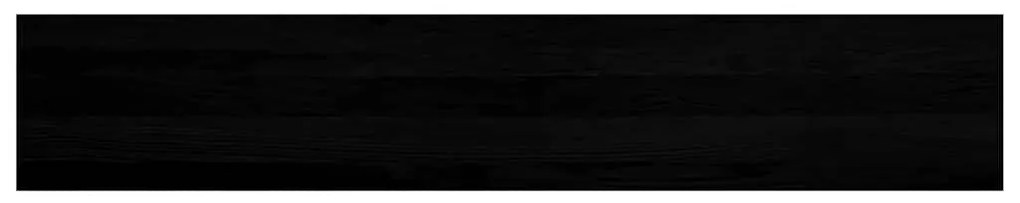 ablakpárkányok 2 db sötétbarna 140x25x2 cm tömör fa tölgyfa