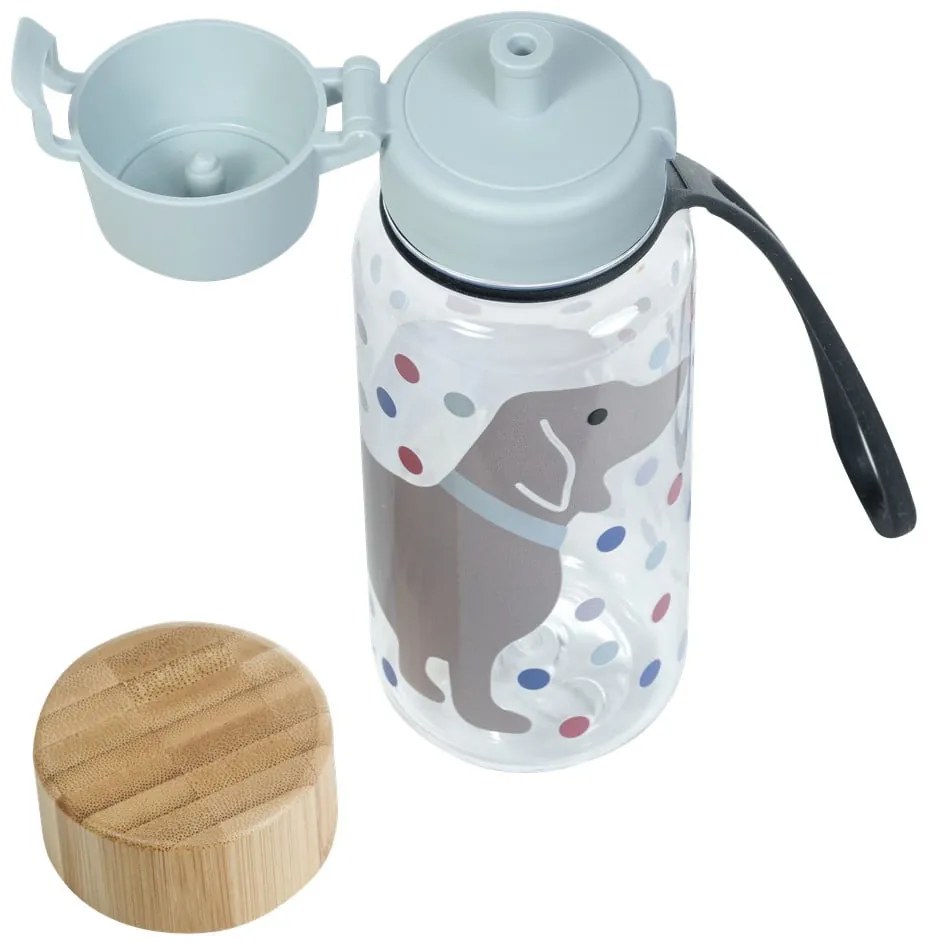 Tritán gyerek ivópalack 400 ml Dachshund – Kindsgut