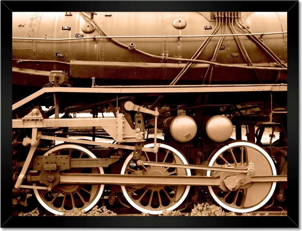 Poszterek keretben 40x30 Mozdony meghajtás