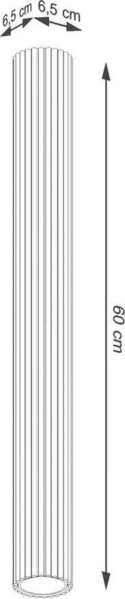 Szürkésbarna fém spotlámpa Gleam – Sollux