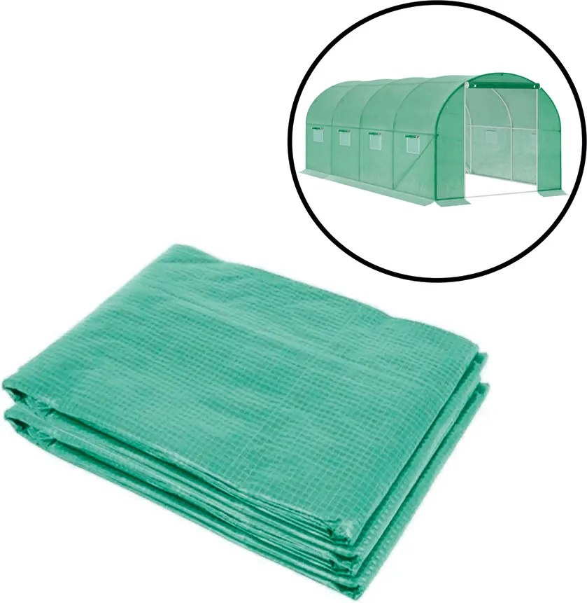 Melegház fólia 200x300x450 cm váz nélkül