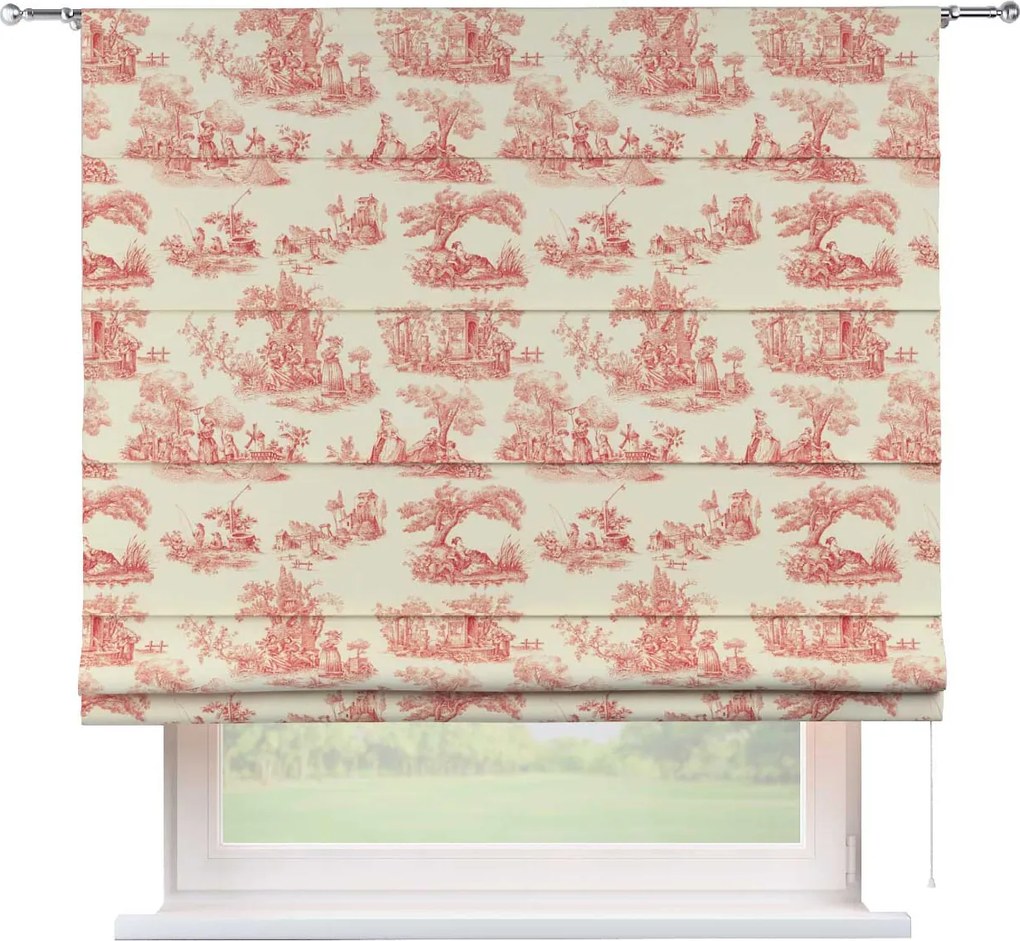 Kész római roló Torino 130x170cm piros