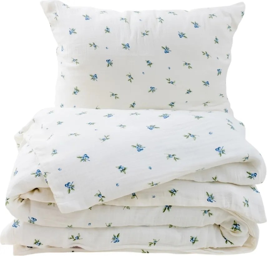 Matex Áfonya muszlin ágyneműhuzat, 140 x 200 cm, 70 x 90 cm