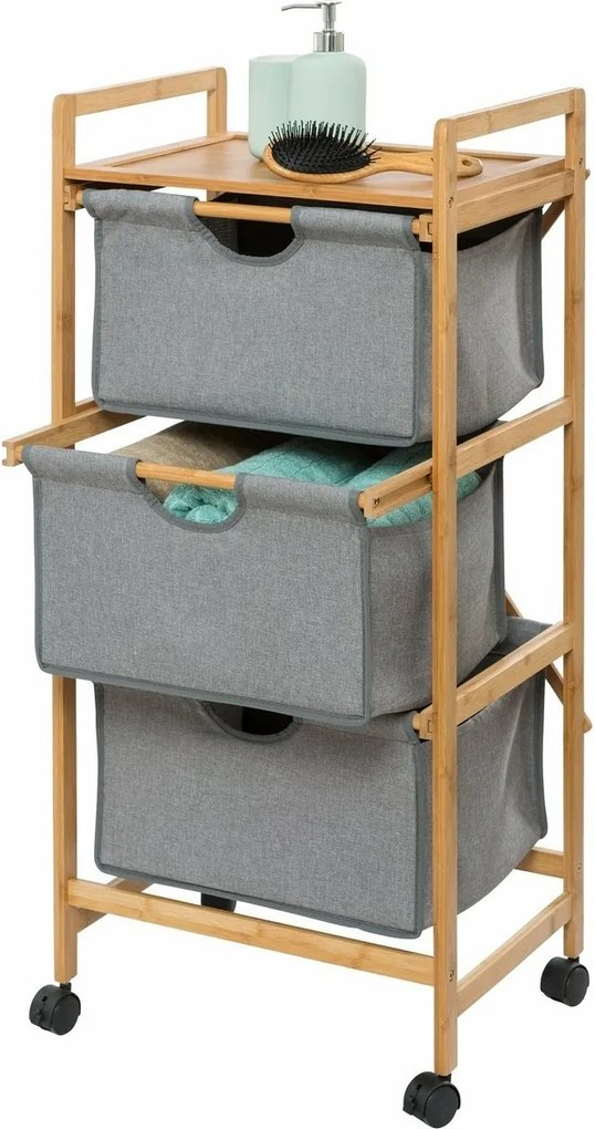 Wenko BAHARI mobil polc fiókokkal