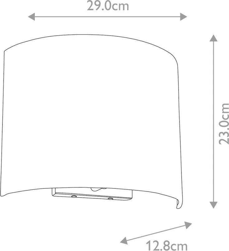 Designer’s Lightbox Cooper DL-COOPER-M-IV-PC Fali lámpa 1x60W/E27