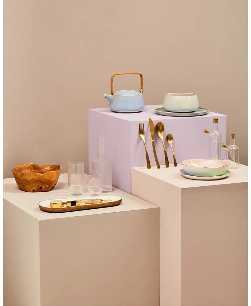 Kék porcelán teáskanna 1 l Juna – Premier Housewares