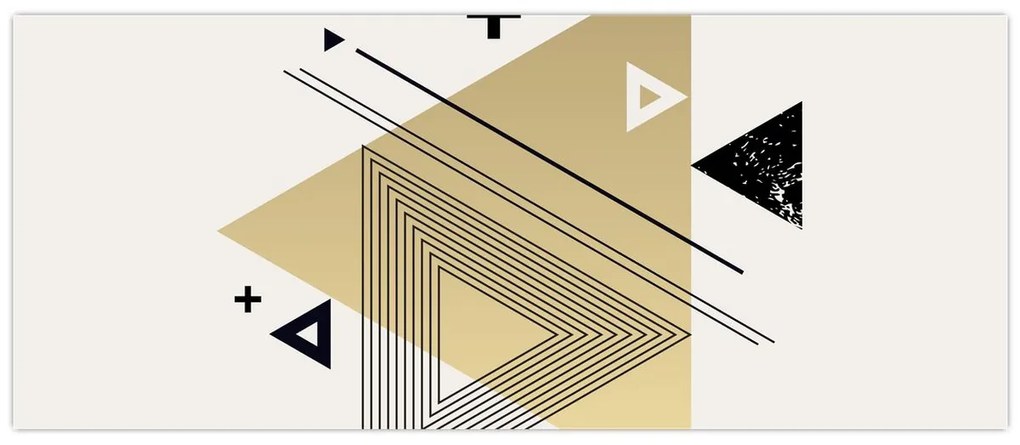 Kép - Geometriai formák N⁰4 (120x50 cm)