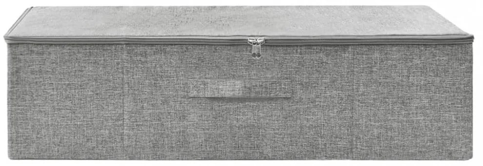 szürke szövet tárolódoboz 70 x 40 x 18 cm
