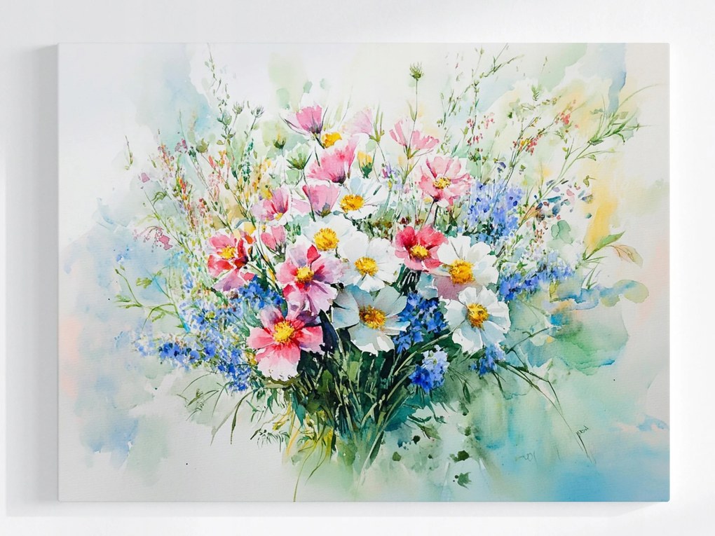 Poszter Mezei Virágok Csokor Kötés Természet 100x75