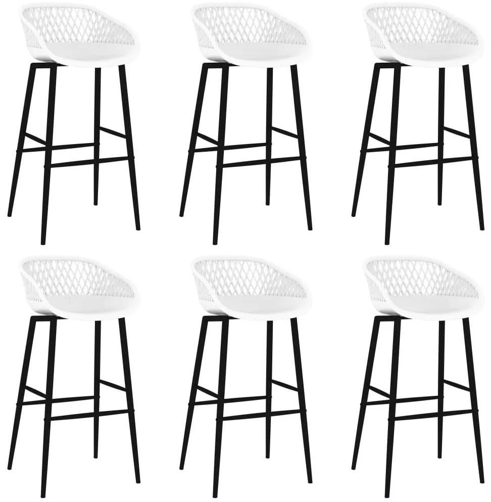 7 részes fehér bárszett
