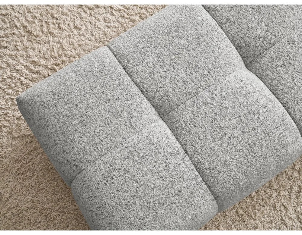 Világosszürke zsenília lábtartó Everest – Bobochic Paris