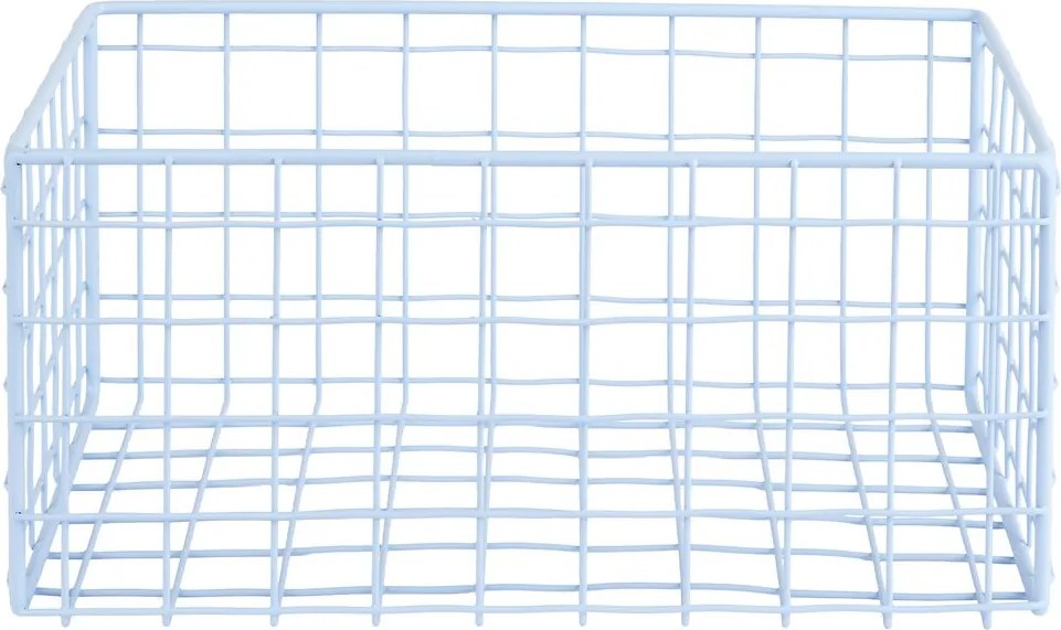DEPOSIT fém kosár 17x26cm , világos kék