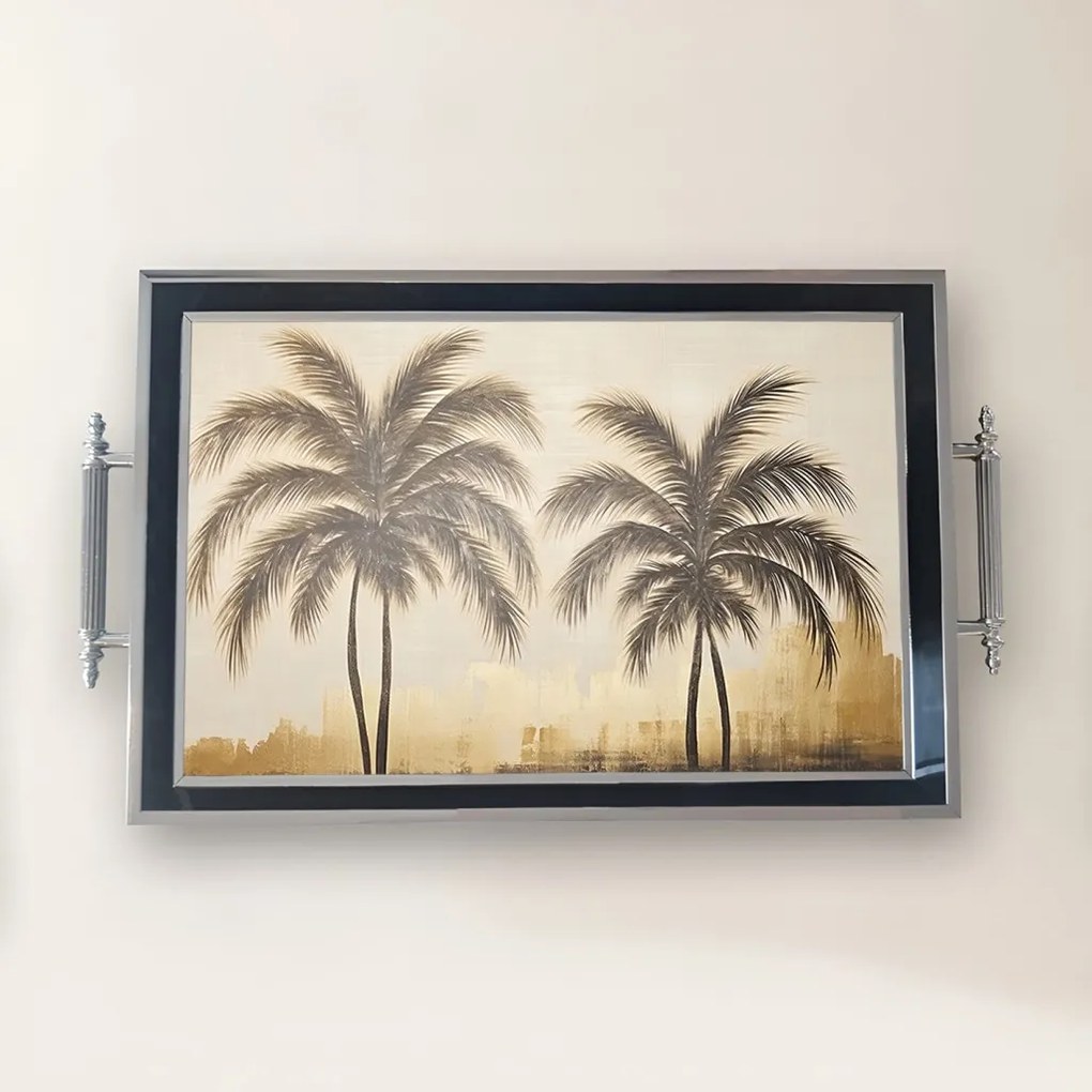 Üveg tálca, 38×24 cm – TPG9816