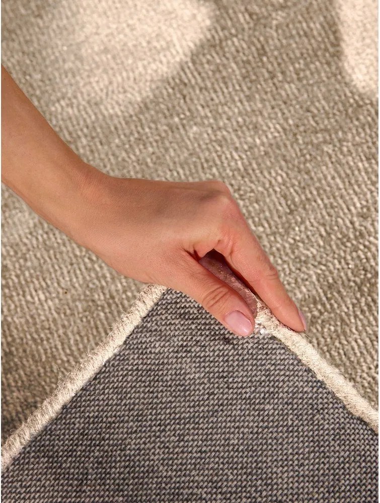 Bézs kézi szövésű gyapjúkeverék szőnyeg 160x230 cm Kari – Villeroy&amp;Boch