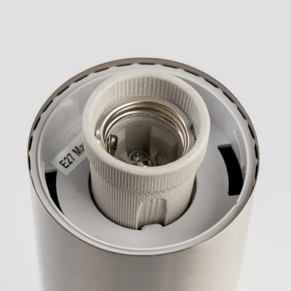 BRILAGI - Kültéri lámpa mozgásérzékelővel ELIA 1xE27/20W/230V IP44 100 cm króm