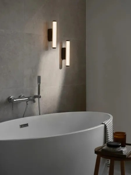 Nordlux - LED fürdőszobai fali lámpa VIRELLE LED/8W/230V 3000/4000K IP44 fekete