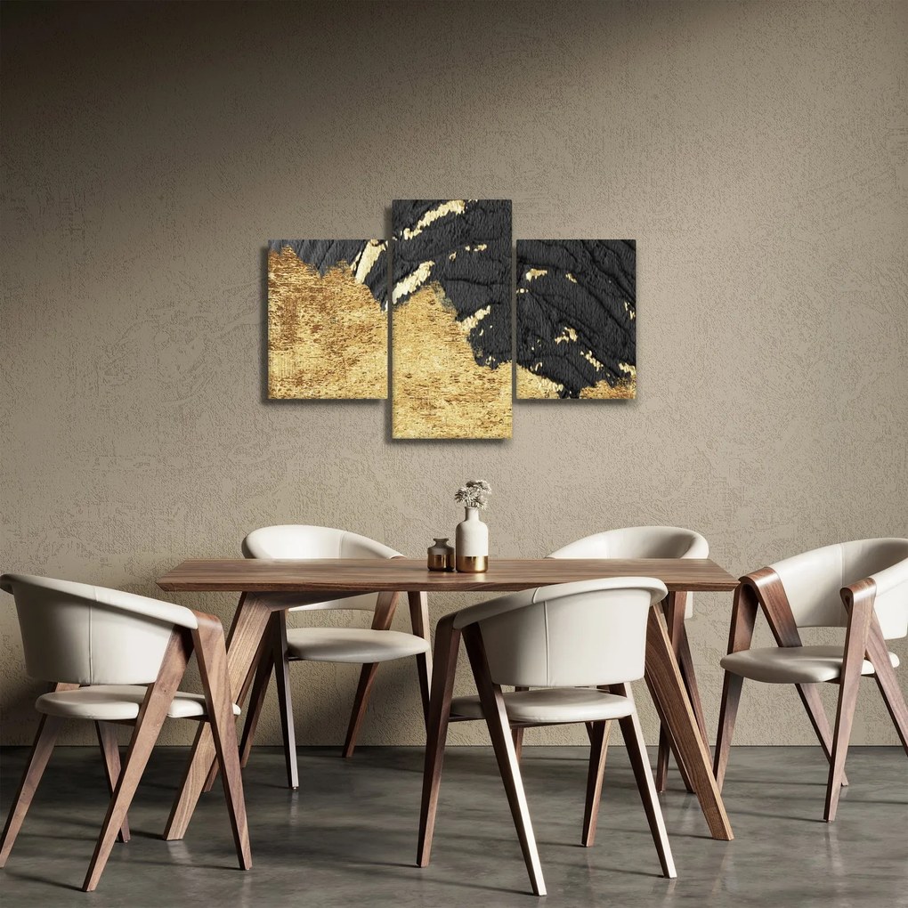 Kép - Arany szerkezet N⁰1 (90x60 cm)