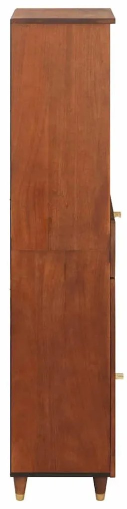 Széf fiókkal polcokkal tárolóval Barna 38 x 33.5 x 160 cm