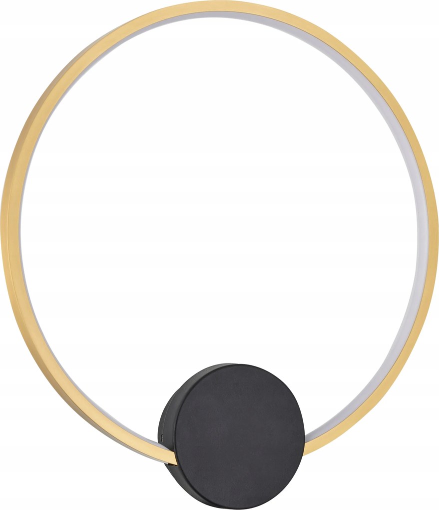 Condida Led fali lámpa matt fekete/arany 241111-30