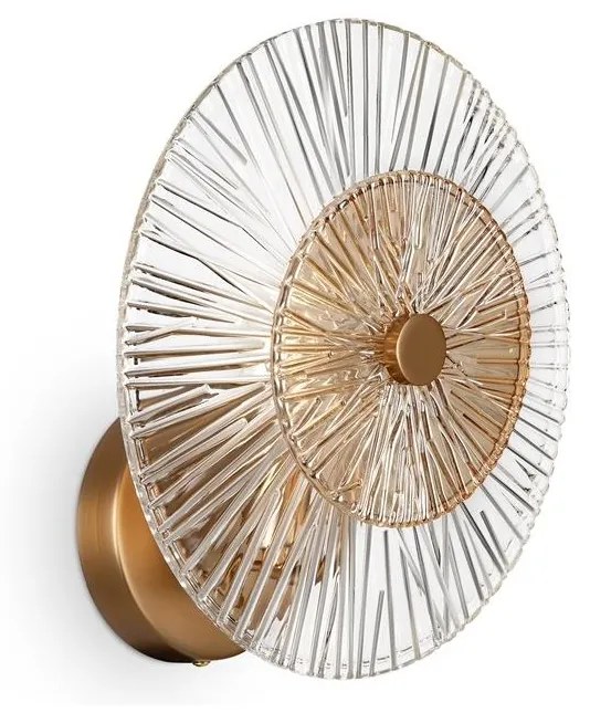 Maytoni MOD007WL-01G - Fali lámpa ASTER 1xE14/40W/230V