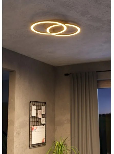 Eglo 901743 - LED Dimmelhető mennyezeti lámpa LOMALTAS-Z 2xLED/16W/230V