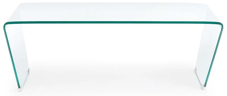 Üveg dohányzóasztal 60x120 cm Burano – Kave Home