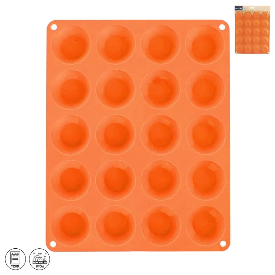 Szilikon muffin sütőforma 23,5x29 cm – Orion