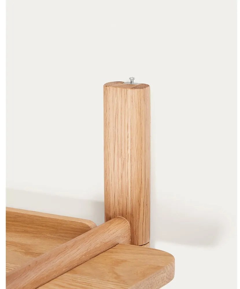 Natúr színű tölgyfa moduláris polcrendszer 90x202 cm Sitra – Kave Home