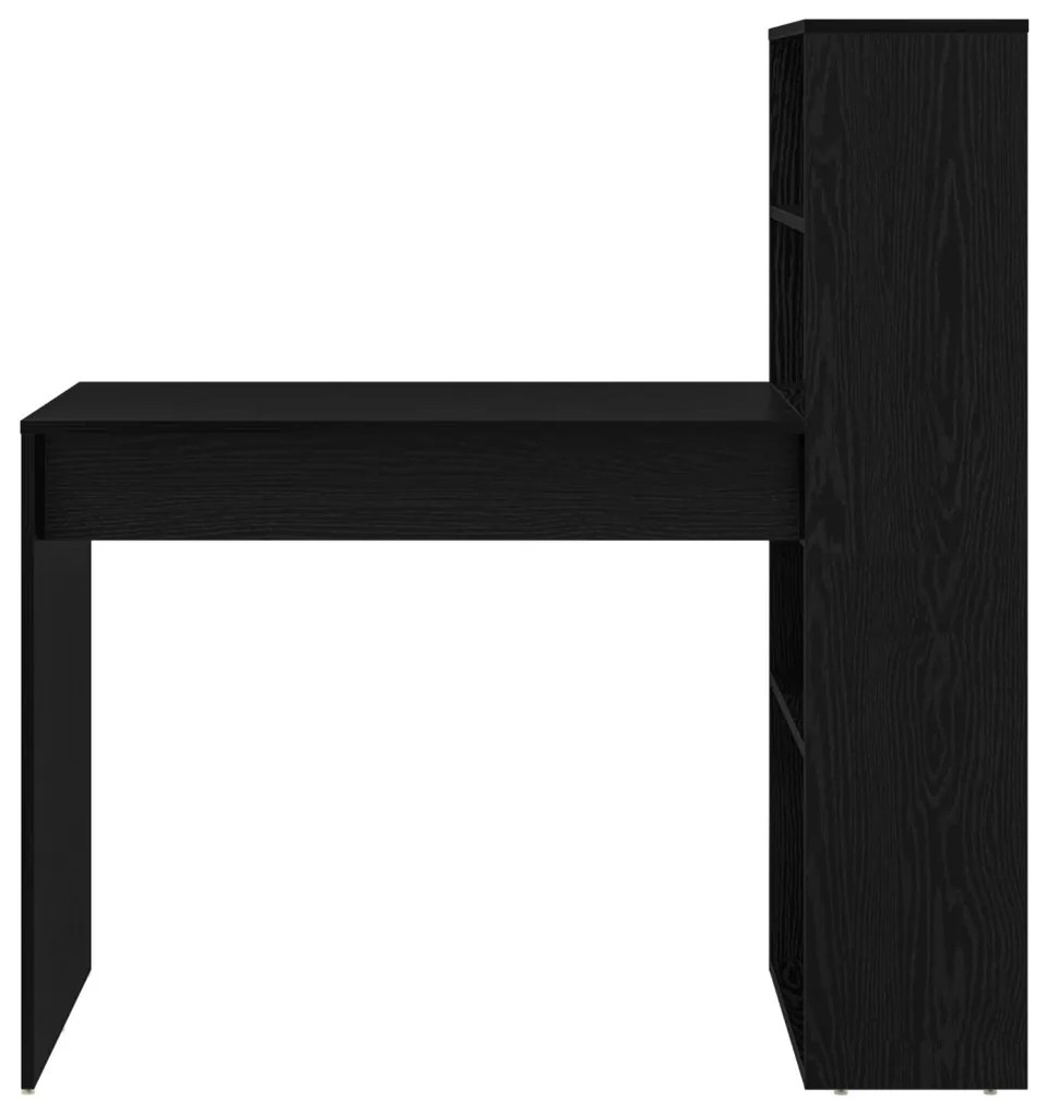 Tárolós Fekete tölgy 113x54x120 cm Szerelt fa