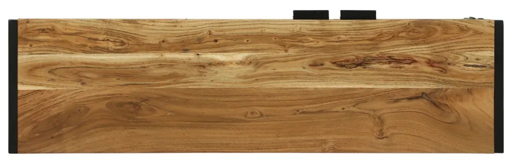 TV szekrény 110x30x50 cm Tömör akácfa