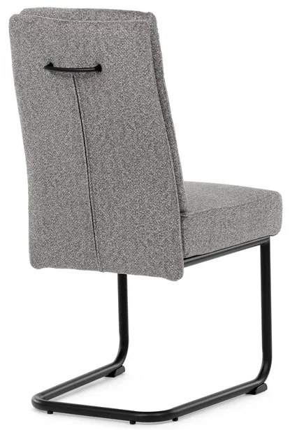 Szürke Szövet Étkezőszék, Ezüst Árnyalattal. DCL-P3107 SIL2