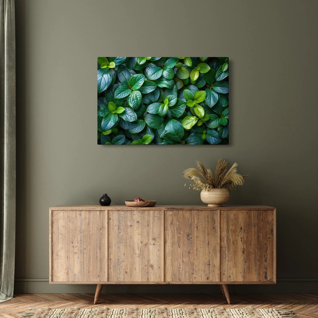 Kép - Zöld növények (90x60 cm)