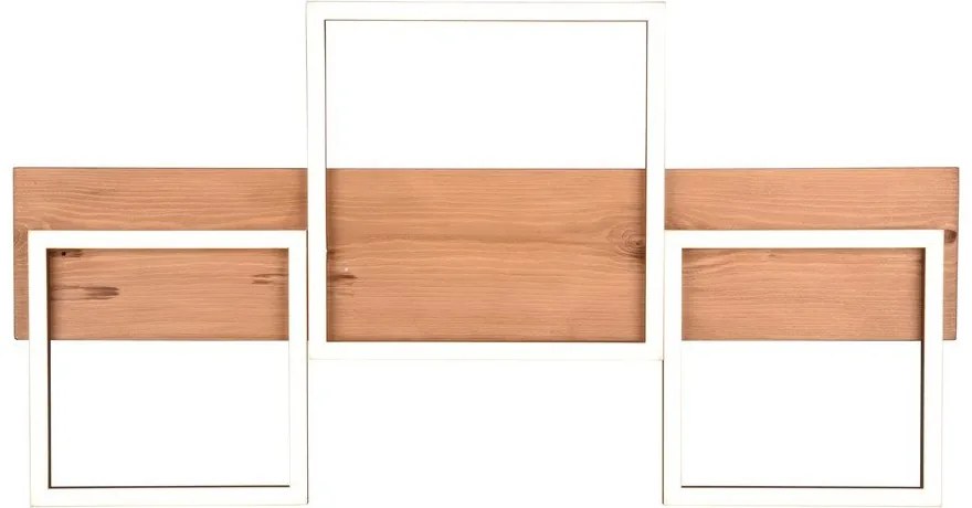 Fekete-natúr színű LED dimmelhető mennyezeti lámpa 34x65 cm Harper – Trio