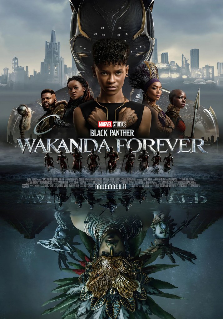 Poszter Fekete Párduc Wakanda Forever 70x50cm #178