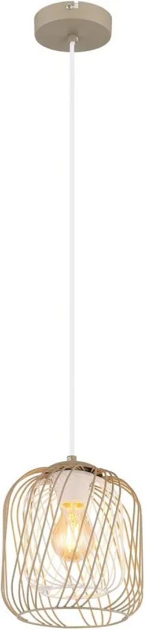 Globo 15965H - Kábeles függőlámpa DICHTI 1xE27/40W/230V átm. 18 cm